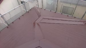 埼玉県　久喜市　屋根塗装　