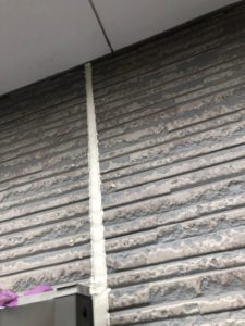 上尾市屋根外壁塗装　シーリング施工完了