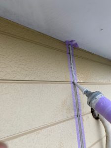 蓮田市屋根外壁塗装シーリング充填