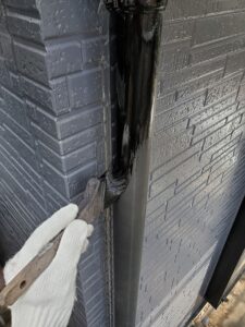 桶川市　付帯塗装　堅樋