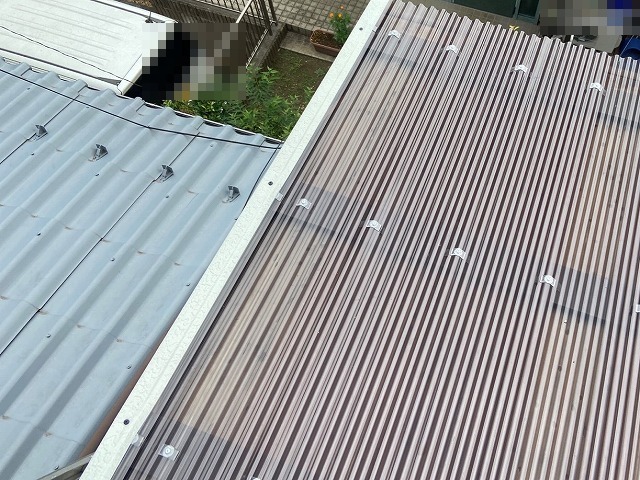 桶川市　屋根補修　施工完了
