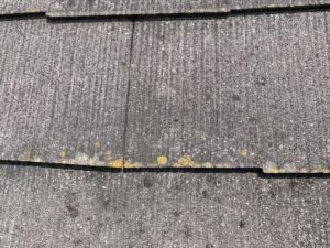 白岡市　屋根　塗膜の剥がれ