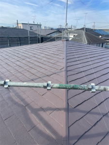 久喜市の屋根塗装完了