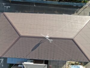 蓮田市にてドローンによる屋根診断
