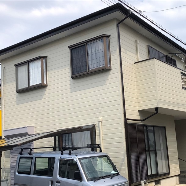 蓮田市にて無機塗料を用いた屋根外壁塗装施工完了