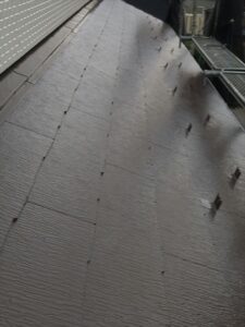 桶川市にて屋根塗装完了