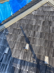 さいたま市にて屋根のバイオ高圧洗浄
