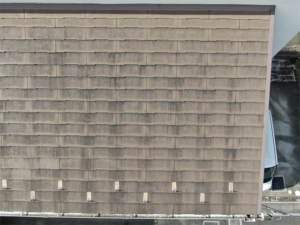 桶川市にて屋根のドローン調査