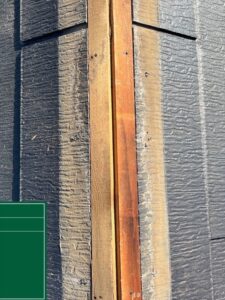 蓮田市にて屋根カバー工事、既存貫板の撤去
