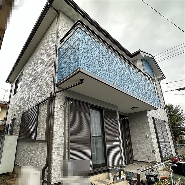 さいたま市岩槻区の屋根外壁の塗り替え施工イメージ写真