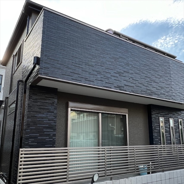 上尾市にて屋根外壁塗装工事後の完工写真