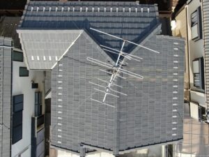 蓮田市にてドローン撮影による屋根診断