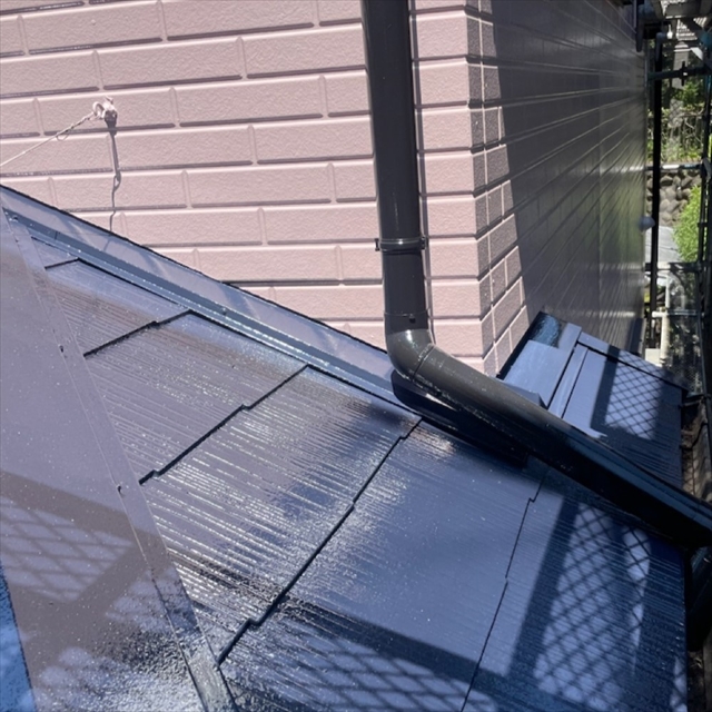 北本市にて屋根外壁塗装工事後の写真