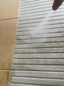 白岡市にて外壁の高圧洗浄
