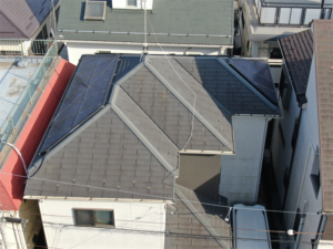 さいたま市北区にて屋根のドローン調査