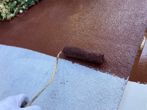 蓮田市にて付帯塗装小屋屋根塗装