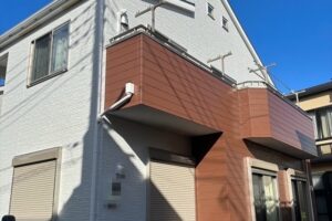 富士見市にて屋根外壁塗装完工後の写真