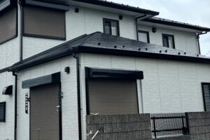 宮代町にて屋根外壁塗装施工後の写真