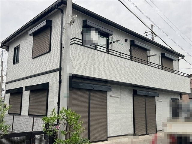 宮代町にて屋根外壁塗装施工完了