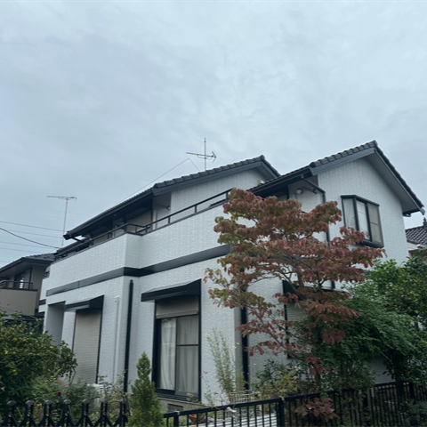 杉戸町のお客様　外壁塗装工事　U様より