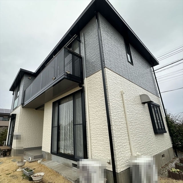 鴻巣市のお客様　屋根外壁塗装　N様より