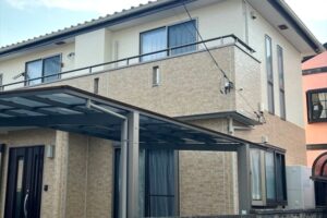 久喜市にて外装工事施工完了